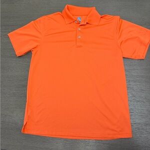 PGA Tour Vibrant Orange Polo Shirt